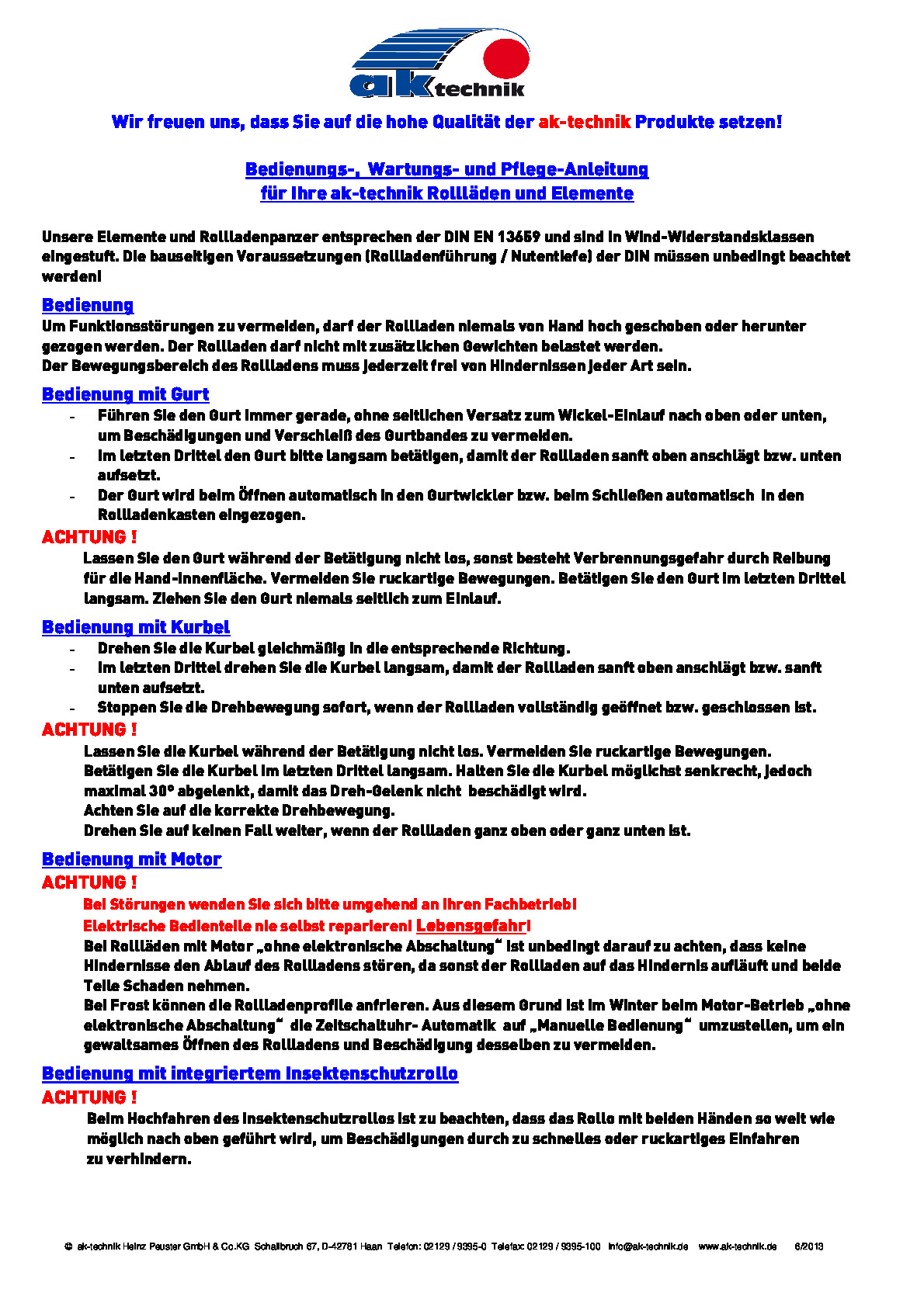 Vorschaubild von Dokument: bed_wart_pflege_rolladenak.pdf